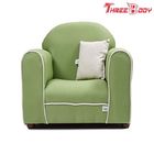 As cadeiras confortáveis das crianças macias da mobília moderna verde das crianças do sofá das crianças