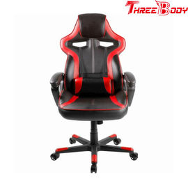 China Cadeira vermelha e preta da espuma high-density do jogo, cadeira de competência durável do escritório de Seat fábrica