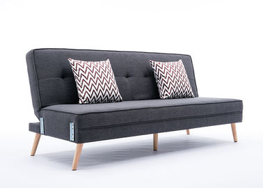 China Sofá contemporâneo constante da tela de Seater da mobília dois do quarto na cor cinzenta preta fábrica