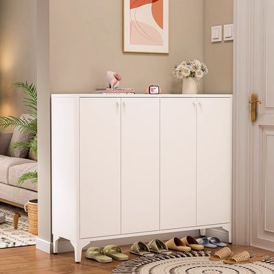 Moderno Simples Grande Capacidade Doméstico Casa Entrada Estante de Calçado de Aço Armazém de Armazenamento