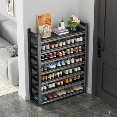 Armário de armazenamento de sapatos de aço moderno simples para entrada de casa, porta exterior de casa, corredor de elevador