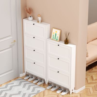Moderno Simples Ultra-Fino, de Grande Capacidade de aço Cabinet Tipping Calçado Para a entrada da casa, porta exterior, corredor do elevador