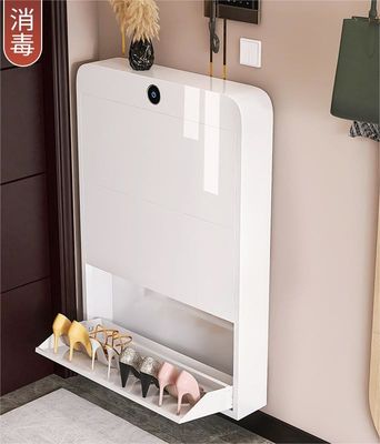 2024 Novo Desinfecção Esterilização Inteligente Ultra-Fino 15cm Largo Gabinete de Armazenamento de Sapatos de Aço Para Entrada de Casa, Passeio